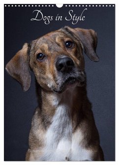 Dogs in Style (Wall Calendar 2025 DIN A3 portrait), CALVENDO 12 Month Wall Calendar