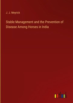 Stable Management and the Prevention of Disease Among Horses in India