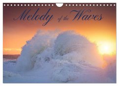 Melody of the waves (Wall Calendar 2025 DIN A4 landscape), CALVENDO 12 Month Wall Calendar