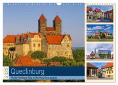 Quedlinburg - World Heritage Site in the Harz Mountains (Wall Calendar 2025 DIN A3 landscape), CALVENDO 12 Month Wall Calendar