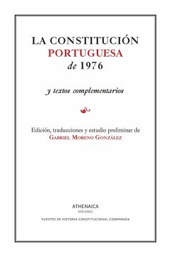 Cover La constitución portuguesa de 1976