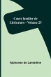 Cours familier de Littérature - Volume... - Bild 1