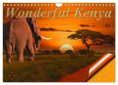 Wonderful Kenya (Wall Calendar 2025 DIN A4 landscape), CALVENDO 12 Month Wall Calendar