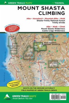 Mt. Shasta, CA No. 1122sxl - Maps, Green Trails