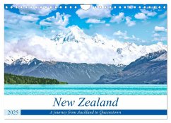 A journey from Auckland to Queenstown (Wall Calendar 2025 DIN A4 landscape), CALVENDO 12 Month Wall Calendar