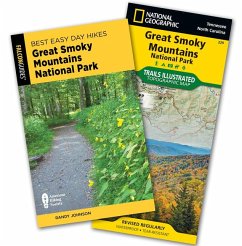 Best Easy Day Hiking Guide and Trail Map Bundle: Great Smoky Mountains National Park - Johnson, Randy