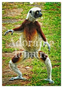 Adorable lemurs (Wall Calendar 2025 DIN A3 portrait), CALVENDO 12 Month Wall Calendar