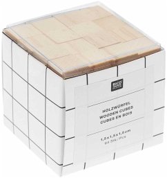 Cover Holzwürfel 1,5 x 1,5 x 1,5 cm, 64 Stk FSC 100%