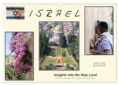 ISRAEL (Wall Calendar 2025 DIN A3 landscape), CALVENDO 12 Month Wall Calendar - Color, Gt