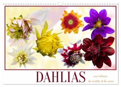 DAHLIAS une richesse de variétés et de noms (Calendrier mural 2025 DIN A3 vertical), CALVENDO calendrier mensuel - Mahévo, Kathy