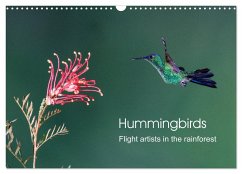 Hummingbirds - Flight artists in the rainforest (Wall Calendar 2025 DIN A3 landscape), CALVENDO 12 Month Wall Calendar - Calvendo;Oberholzer, David