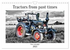 Tractors from past times (Wall Calendar 2025 DIN A4 landscape), CALVENDO 12 Month Wall Calendar