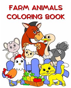 Farm Animals Coloring Book - Kim, Maryan Ben
