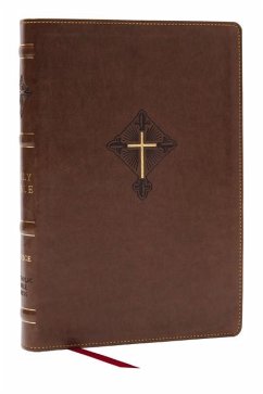 Rsv2ce, Thinline Large Print Catholic Bible, Brown Leathersoft, Comfort Print - Catholic Bible Press
