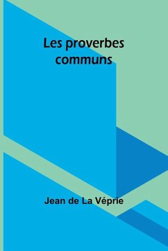 Cover Les proverbes communs