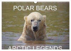 POLAR BEARS - ARCTIC LEGENDS (Wall Calendar 2025 DIN A3 landscape), CALVENDO 12 Month Wall Calendar