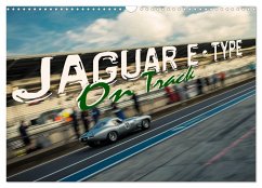 Jaguar E-Type - On Track (Wall Calendar 2025 DIN A3 landscape), CALVENDO 12 Month Wall Calendar - Hinrichs, Johann