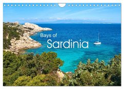 Bays of Sardinia (Wall Calendar 2025 DIN A4 landscape), CALVENDO 12 Month Wall Calendar