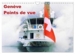 Genève Points de vue (Calendrier mural 2025 DIN A4 vertical), CALVENDO calendrier mensuel