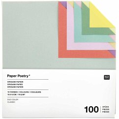 Cover Origami Duo Color, Classic FSC MIX, 15 x 15 cm, 100 Blatt