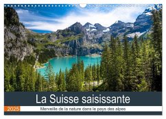 La Suisse saisissante (Calendrier mural 2025 DIN A3 vertical), CALVENDO calendrier mensuel - Calvendo;Voigt, Tanja