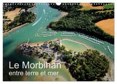 Le Morbihan entre terre et mer (Calendrier mural 2025 DIN A3 vertical), CALVENDO calendrier mensuel - Fréderic, Bourrigaud