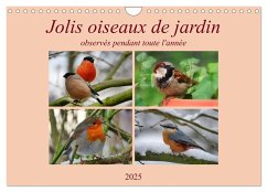 Jolis oiseaux de jardin (Calendrier mural 2025 DIN A4 vertical), CALVENDO calendrier mensuel - Calvendo;Löwer, Sabine