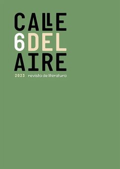 Cover Calle 6 del Aire (revista de literatura 2023)