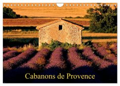 Cabanons de Provence (Calendrier mural 2025 DIN A4 vertical), CALVENDO calendrier mensuel