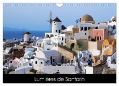 Lumières de Santorin (Calendrier mural 2025 DIN A4 vertical), CALVENDO calendrier mensuel