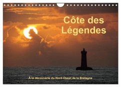 Côte des Légendes À la découverte du Nord-Ouest de la Bretagne (Calendrier mural 2025 DIN A4 vertical), CALVENDO calendrier mensuel