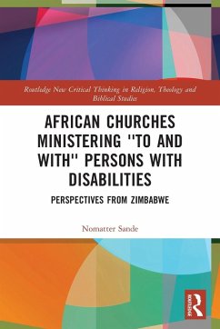 Cover African Churches Ministering 'to and with' Persons with Disabilities