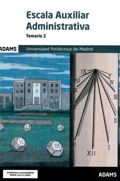 Temario 2 Escala Auxiliar Administrativa de la Universidad Politécnica de Madrid