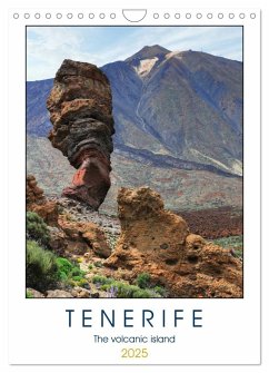 Tenerife - The volcanic island (Wall Calendar 2025 DIN A4 portrait), CALVENDO 12 Month Wall Calendar