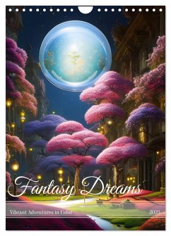 Fantasy Dreams (Wall Calendar 2025 DIN A4 portrait), CALVENDO 12 Month Wall Calendar - Aka Stine1, Christine