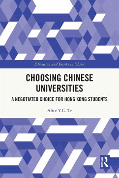 Cover Choosing Chinese Universities
