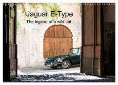 Jaguar E-Type (Wall Calendar 2025 DIN A3 landscape), CALVENDO 12 Month Wall Calendar
