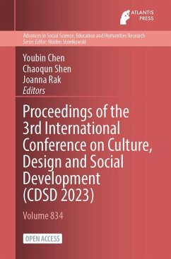 Proceedings of the 3rd International Conference on Culture, Design and Social Development (CDSD 2023)