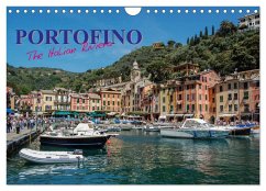 Portofino the Italian Riviera (Wall Calendar 2025 DIN A4 landscape), CALVENDO 12 Month Wall Calendar