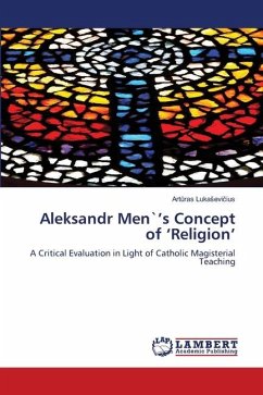 Aleksandr Men`¿s Concept of ¿Religion¿