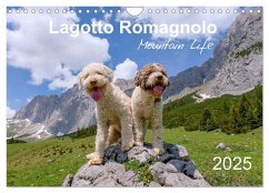 Lagotto Romagnolo Mountain Life (Wall Calendar 2025 DIN A4 landscape), CALVENDO 12 Month Wall Calendar