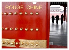 ROUGE CHINE (Calendrier mural 2025 DIN A4 vertical), CALVENDO calendrier mensuel