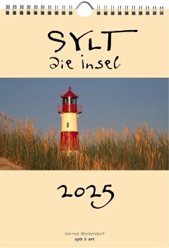 Sylt-die Insel 2025 A4 Kalender - Westendorf, Gernot