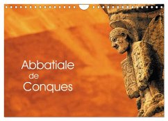 Abbatiale de Conques (Calendrier mural 2025 DIN A4 vertical), CALVENDO calendrier mensuel - Thebault, Patrice