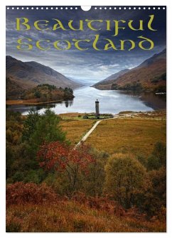 Beautiful Scotland / UK-Version (Wall Calendar 2025 DIN A3 portrait), CALVENDO 12 Month Wall Calendar