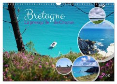Bretagne La presqu'île de Crozon (Calendrier mural 2025 DIN A3 vertical), CALVENDO calendrier mensuel