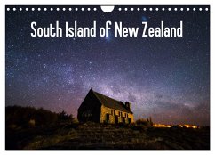 South Island of New Zealand (Wall Calendar 2025 DIN A4 landscape), CALVENDO 12 Month Wall Calendar - Warneke, Sebastian