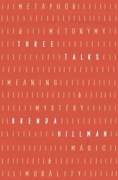 Three Talks - Hillman, Brenda