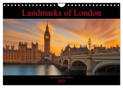 Landmarks of London (Wall Calendar 2025 DIN A4 landscape), CALVENDO 12 Month Wall Calendar