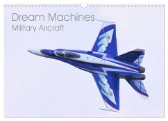 Dream Machines Military Aircraft (Wall Calendar 2025 DIN A3 landscape), CALVENDO 12 Month Wall Calendar